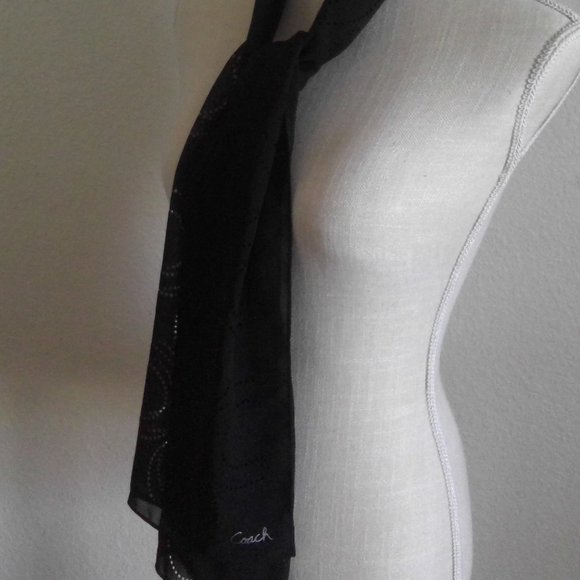 Elegant Coach Scarf - Picture 4 of 5